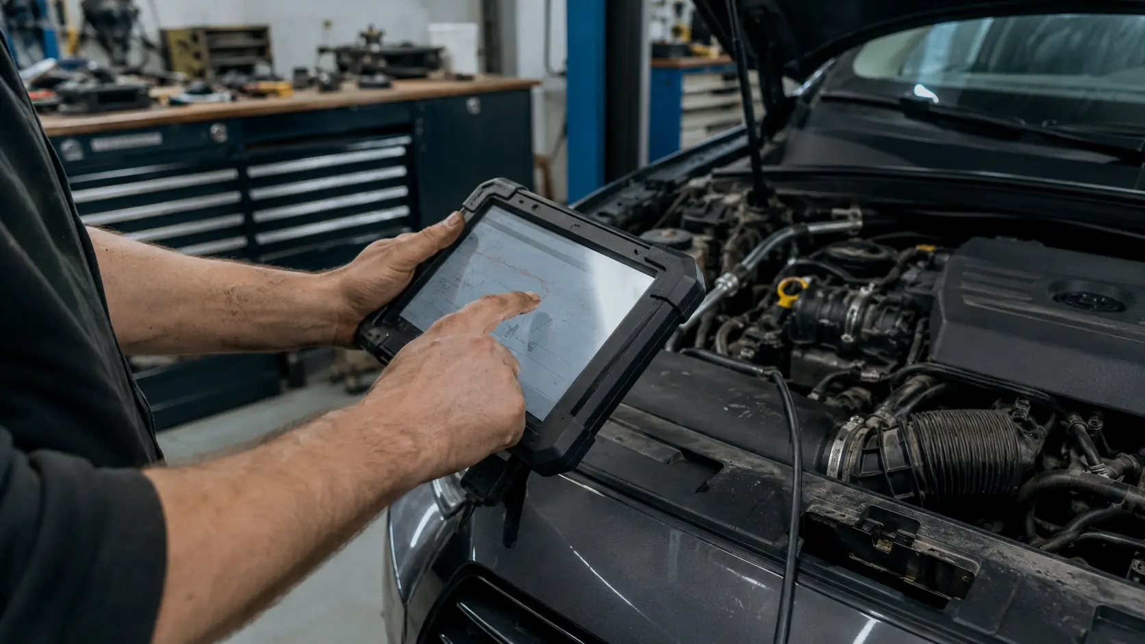 Auto diagnostika töökojas